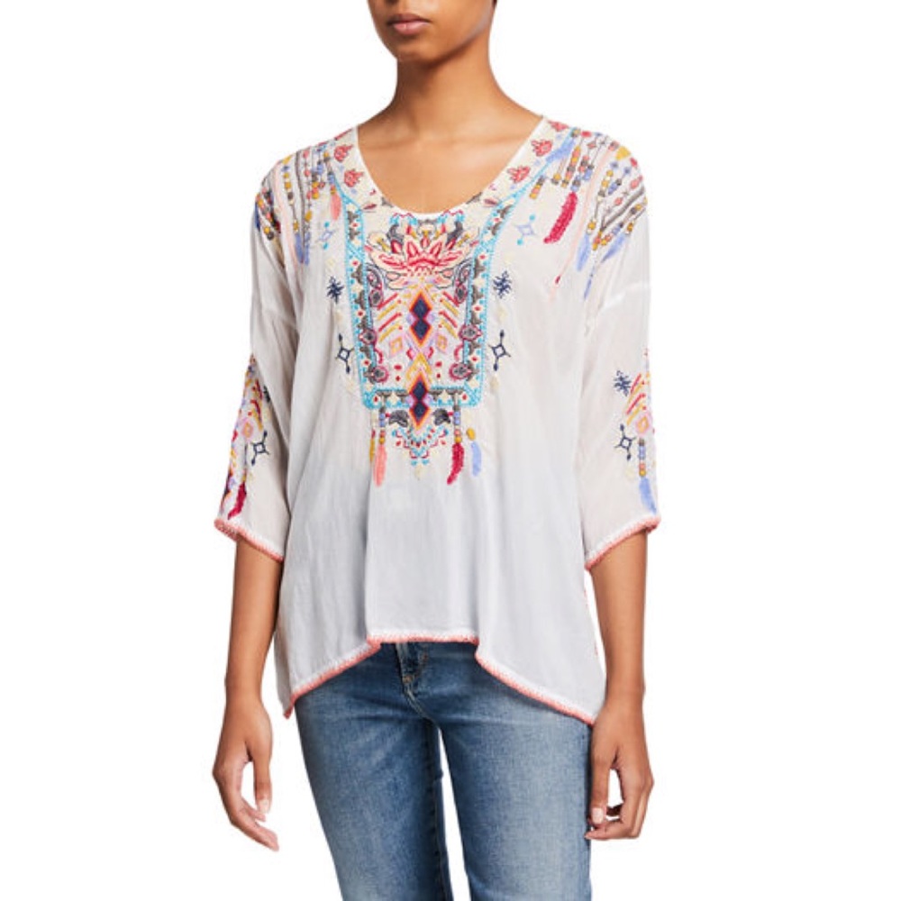 Johnny Was Rangoon Blouse